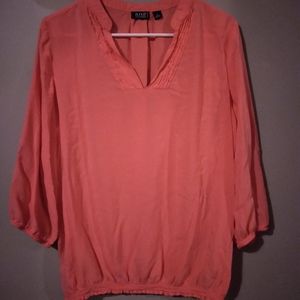 1X Coral a.n.a Blouse
